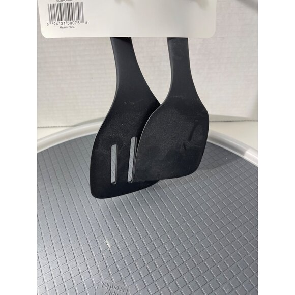 KitchenAid 2 Piece Turner Set With Short & Slotted Turner Heat Resistant Dishwas - Picture 6 of 6